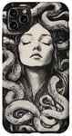 Coque pour iPhone 11 Pro Max Lilith Medusa Serpent Cobra Snake Mythologie grecque