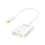 LogiLink CV0037 Adaptateur Mini DisplayPort vers DVI Mâle/Femelle Blanc