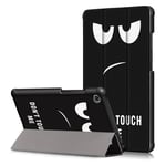 Lenovo Tab M7 - TB-7305F - Tri-Fold læder cover - Don´t Touch Me