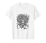 Funny and crazy clown shows what life is like T-Shirt