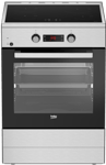 Beko 60cm Stainless Steel Induction Upright Cooker