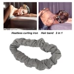 2 In 1 Heatless Hair Curler Soft Lint Fixation Headband For Washing Face Women