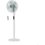 ROWENTA Turbo Silence Extrême + Ventilateur sur pied, Puissant, Silencieux, Écoénergétique, 16 Vitesses, Ecran LED VU5890F0