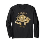 Bruce Lee Legacy Gold Dragon Long Sleeve T-Shirt