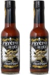 Psycho Juice Extreme Ghost Pepper Hot Chilli Sauce 148ml (Pack 2)