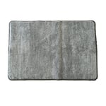 Euronovità Genio Non-Slip Microfiber Entrance Mat, Grey Entrance Mat, 240 x 57 x 2 cm