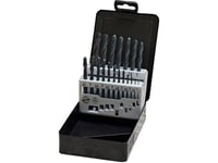 Abraboro Drill Bit Set Of Metal Drill Bits Hss-R Din 338 1 - 10 Mm Abraboro [19 Pcs.]