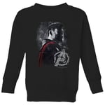 Sweat-shirt Avengers Endgame Thor Brushed - Enfant - Noir - 5-6 ans - Noir