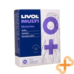 LIVOL MULTI WOMEN Beauty Immunity System Fatigue Reduction Supplément 60 Comp...