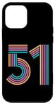 iPhone 12 mini Number 51 Fifty-One Anniversary Men & Women 51st Birthday Case