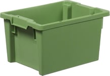 Arca stapelback, 18 liter, 400x300x220, grön