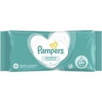 52 Lingettes Humides Nettoyantes Bébé Pampers Sensitive