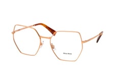 Miu Miu MU 50VV ZVF1O1, including lenses, BUTTERFLY Glasses, FEMALE