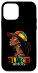 Coque pour iPhone 12 mini Célébration des filles noires du Mois de l'histoire de I Am Black