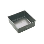 MasterClass Non-Stick Loose Base Square Deep Cake Pan - 18cm