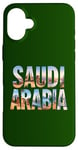 Coque pour iPhone 16 Plus Tenue de voyage de vacances en Arabie Saoudite