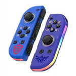 Med RGB-belysning Nintendo switchJOYCON är kompatibel med original fitness Bluetooth kontroller NS-spel vänster och höger små handtag Sword in the Sky