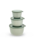 Mepal - Cirqula High Bowl Set of 3 - Nordic Sage