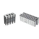 Ansmann AA Batteries [Pack of 8] Long Lasting High Capacity Disposable AA Type 1.5V Extreme Lithium Battery For Flashlight & Amazon Basics AA Alkaline Batteries, Industrial Double A, 40-Pack