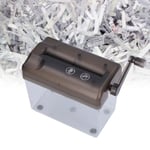 Manual Paper Shredder Manual Compact Structure Hand Crank Shredder For Desktop