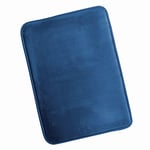 Clara Clark Bathroom Rugs, Ultra Soft Plush Bath Mat for Bathroom, Non-Slip, Velvet Memory Foam Bath Rugs, 17 x 24, Solid Royal Blue