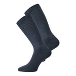 Resteröds Strumpor 2P Tennis Socks Mörkgrå Strl 40/45 Herr