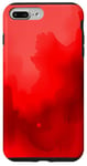 Coque pour iPhone 7 Plus/8 Plus Design abstrait rouge minimaliste artistique