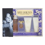 Elizabeth Taylor Womens White Diamonds Eau De Toilette 50ml Gift Set - One Size