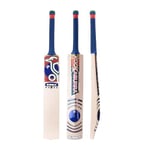 Kookaburra Batte de Cricket rétro Bubble 5 étoiles Unisexe, Bleu/Rouge, Manche Court