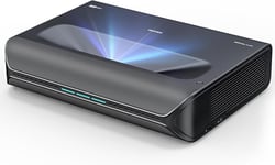 Aurora Pro, Ultra Short Throw 4K Tri-Color Laser Projector, 2400 Lumens, Screen