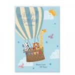 Simon Elvin On Babys 1st Birthday With Love Greetings Card (Pack of 6)