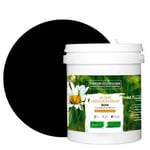 BOX DECO COULEURS Peinture naturelle écologique intérieur extérieur aspect velours Natura - 1L, Noir