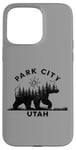 Coque pour iPhone 15 Pro Max Park City Utah Vacation Ours Forêt Soleil