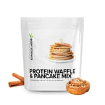 Body Science Proteinpannkakor - 1 kg Cinnamon Bun Protein Waffle & Pancake Mix Pannkaksmix, Våffelmix, Proteinvåfflor