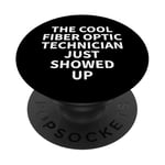 Vêtements de technicien en fibre optique – Design amusant et mignon PopSockets PopGrip Adhésif