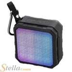 Promate Flash Rugged Bluetooth NFC Wireless SpeakerWith LED Light Show Equalizer