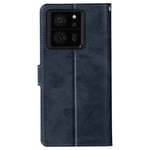 Case for Xiaomi 13T & 13T Pro, Card Holder, Video Stand, Vintage Series, Navy