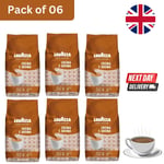 6x Lavazza Crema e Aroma Coffee Beans 1kg - Premium Italian Espresso Roast