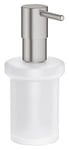 GROHE Start Distributeur de Savon Seul, 160ml, Convient aux Supports Start et Start Cube, Supersteel, 41188DC0