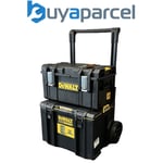 Dewalt DS450 Toughsystem Rolling Mobile Tool Storage Box Trolley + DS300 Case