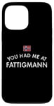 Coque pour iPhone 13 Pro Max Fattigmann Norway Norvège Biscuit Noeud Frit Noël