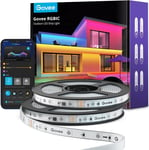 Govee Outdoor LED Strip Lights, 20m RGBIC Outdoor Lights Work with Alexa, IP65