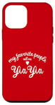 iPhone 12 mini My Favorite People Call Me YIAYIA Greek Grandma Greece yaya Case