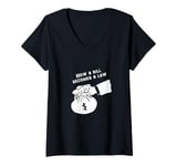 Womens How a Bill Becomes a Law V-Neck T-Shirt