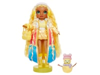 Rainbow High Winter Wonderland Doll- Sunny (Yellow), Modedocka, Flicka, 4 År, Pojke/Flicka, 280 Mm, Multifärg