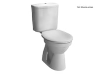 Pack WC NORMUS blanc avec réservoir 3/6l sortie verticale - VITRA - 9770B003-0599