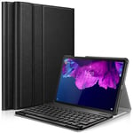 Karylax - Etui de Protection Slim (Noir) + Clavier Bluetooth pour Lenovo P11 Plus TB-J616F