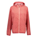 CMP - Veste femme avec capuche anti-pluie, corail, S