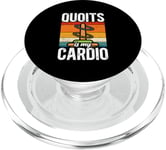 Quoits Is My Cardio Outdoor Quoits Traditional Game PopSockets PopGrip for MagSafe