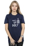 Bugs Bunny What´s Up Doc Stripes Cotton Boyfriend T-Shirt